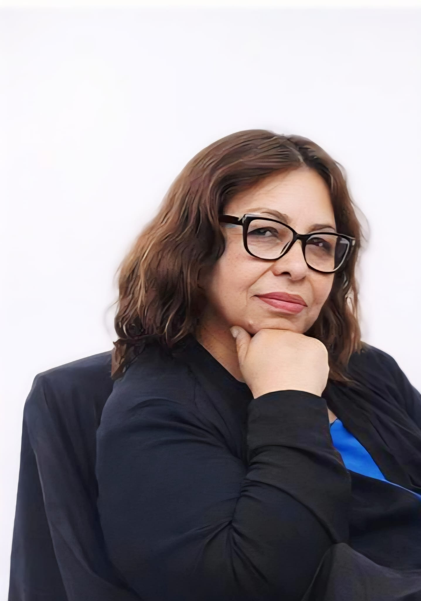 Maria Martinez enseñando estudio bíblico